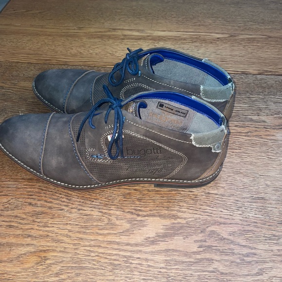 Bugatti Lace Up Casual Derby Mid u3513-5-610 - Picture 3 of 10